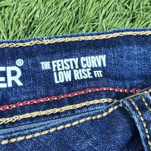 Wallflower Women's The Fiesty Curvy Low Rise Fit Jeans Size 13 - Picture 10 of 10